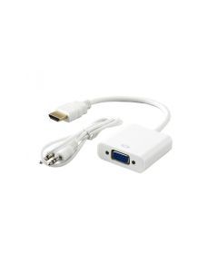 Adaptateur SBOX HDMI Male vers VGA Femelle Avec Jack