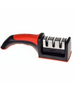 Aiguiseur manuel Arcos - 2 fonctions - Rouge