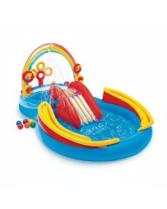 Aire de Jeux Arc-en-Ciel Intex - 297 x 193 x 135 cm