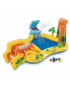 Aire de Jeux Jurassic Intex - 310 L - 249 x 191 x 109 cm 