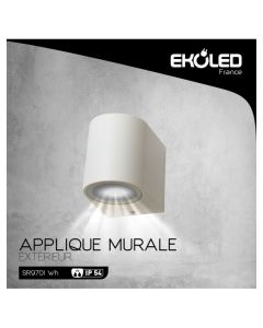 Applique Extérieure 1x35W Silver Ekoled -... | Arkan.tn
