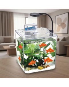 Aquarium NUBIOS De Bureau Pour Betta Format Carrré