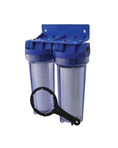 Porte filtre à eau - Anti calcaire – Double EJIM