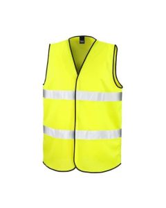 Gilet Fluorescent 4 Bandes JAUNE