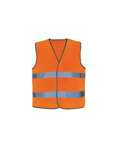Gilet Fluorescent 4 Bandes ORANGE