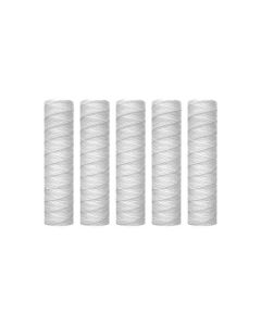 Lot de 5 Cartouche de Filtration d'eau pour Sédiments Enroulés - 5 Microns
