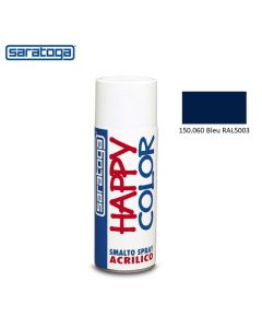 Peinture spray happy color bleu foncé ral5013