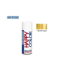 Peinture spray happy color - Doré - 150-001