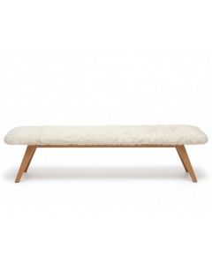Banquette FOURRURE – Bois Hêtre – 140 × 39 × 44 cm