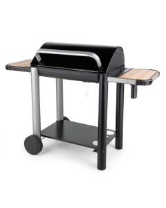 Barbecue charbon - 70x48 cm - Acier chromé