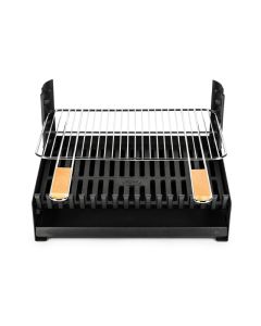 Barbecue en fonte à poser - 48,5 x 34 cm - Noir