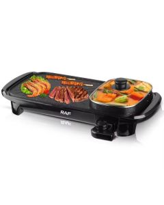 Barbecue Électrique Multifonction R.5303 – 1500W - Noir