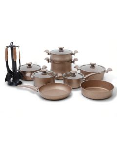 Batterie Granite OMS Collection - 19 pièces - Bronze