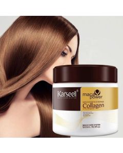Karseell Traitement capillaire au collagène Naturel et à la Kératine pour Tous Types de Cheveux – 500ml