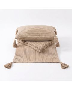 Jeté de lit MON AURA - EEYUI4 - Beige