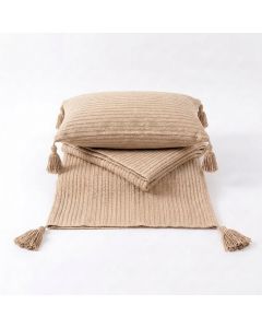 Jeté de lit MON AURA - EEYUI5 - Beige Sable