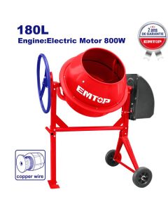 Betonniere 220v 1,1cv 180l  emtop  ECMX18011