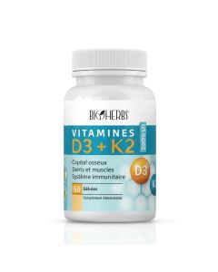 Bioherbs Vitamines D3+K2 - 30 Comprimés -... | Arkan.tn