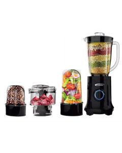 blender électrique 4 en 1 Florence - HK-380 -  1500 W - Noir