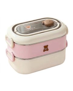 Lunch Box Inox Baba Bear 2 Compartiments -... | Arkan.tn