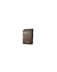 Boite lettre penche marron 32x22 - Prix Tunisie | Arkan.tn