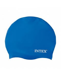Bonnet de Bain Intex - Silicone - Bleu