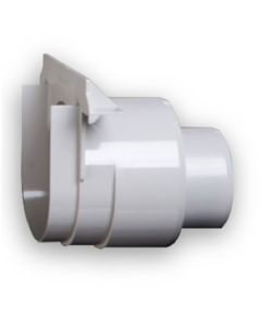 Bouchon/Sortie Caniveau De Garage Pvc Gris - Ejim