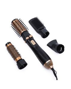 Brosse soufflante 4EN1 LEXICAL LAS5203 1000 Watts - Noir