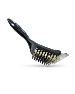 Brosse de nettoyage Somagic - 2 fonctions - Acier 