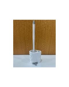 Brosse WC silicone - B-H44-40 - blanc 