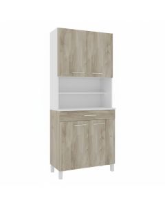 Buffet de Cuisine - MDF Stratifié - 80×183×43 cm