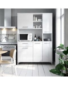 Buffet de Cuisine - MDF Stratifié – 120×178×40 cm