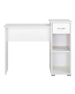 Bureau Blanc avec Tiroir 100cm - Prix Tunisie | Arkan.tn
