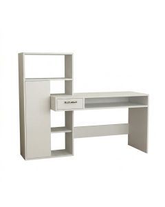 Bureau Moderne Blanc 150cm - 5 Niches - Prix... | Arkan.tn