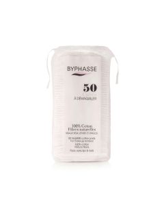 Byphasse Disques de Coton Carrés - Prix Tunisie | Arkan.tn