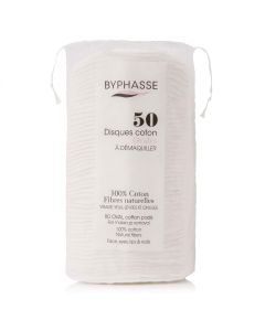 Disques de Coton Ovales BYPHASSE - Prix Tunisie | Arkan.tn