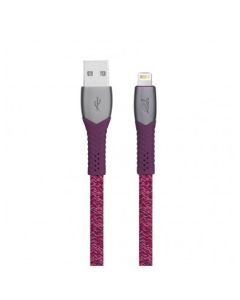 Câble RIVACASE PS6101 BL12 MFi Câble Lightning 1.2m - Rouge