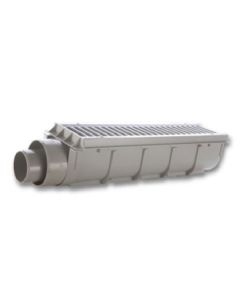 Caniveau De Garage Pvc Gris - Ejim