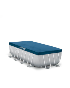 Bâche piscine  tubulaire Intex - 4 x 2 m - Bleu 