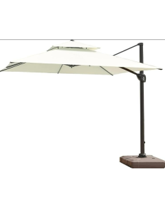 Parasol ESPACE HOME - Shadow - 2.5 x 2.5 m - Carré 