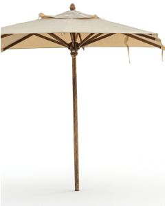 Parasol Carré en Bois 300x300 cm - Prix Tunisie | Arkan.tn