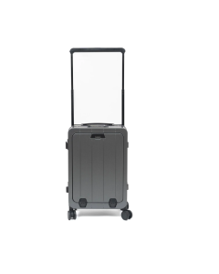 Valise cabine TITOU 20" - TSA - USB - Gris - 40x25x58 cm 