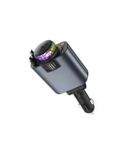 Chargeur De Voiture 120W 5En1 Avec Aromathérapie Starlight Et Purificateur d'Air