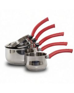 Casserole OMS Collection - 5 pièces – Rouge