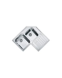 Évier Cuisine Inox Angolo Gauche - 83 x 83 PREMIUM