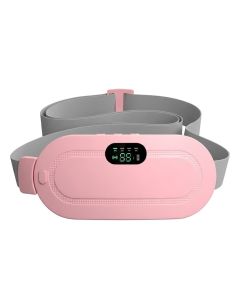 Ceinture Chauffante Réglable Pour Les Douleurs De Ventre - Rose