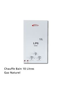 Chauffe-Bain Florence 10 Litres Blanc - Gaz Naturel