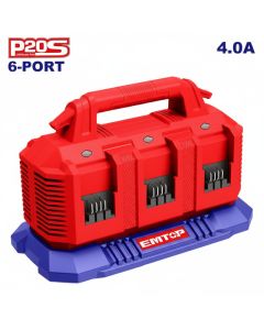 Chargeur batterie EMTOP EFCR2064 - 4Ah 6 ports