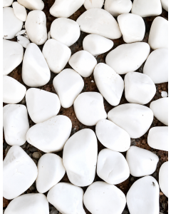 Galet blanc Italie EU COSY - DC0106000 - Blanc - 20 KG - 3/8 cm