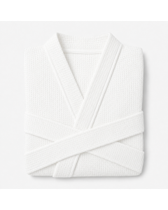 Peignoir de bain homme MON AURA - ZZSD54 - Blanc
